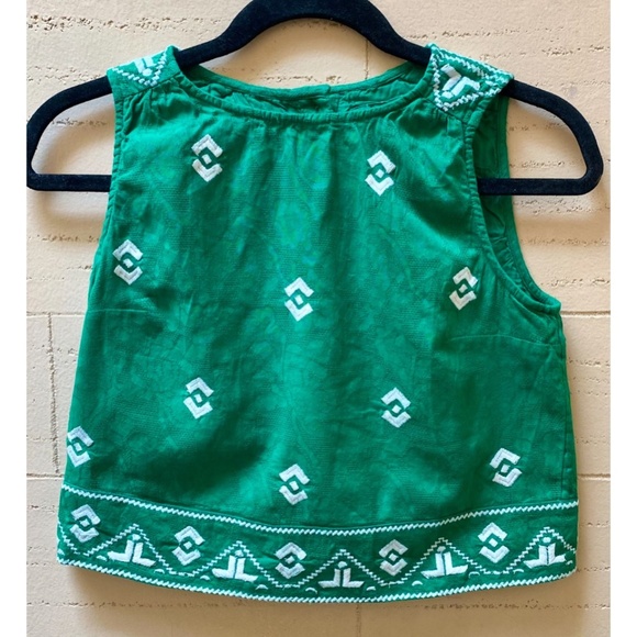 Anthropologie Mitra Embroidered Tank - Picture 5 of 5
